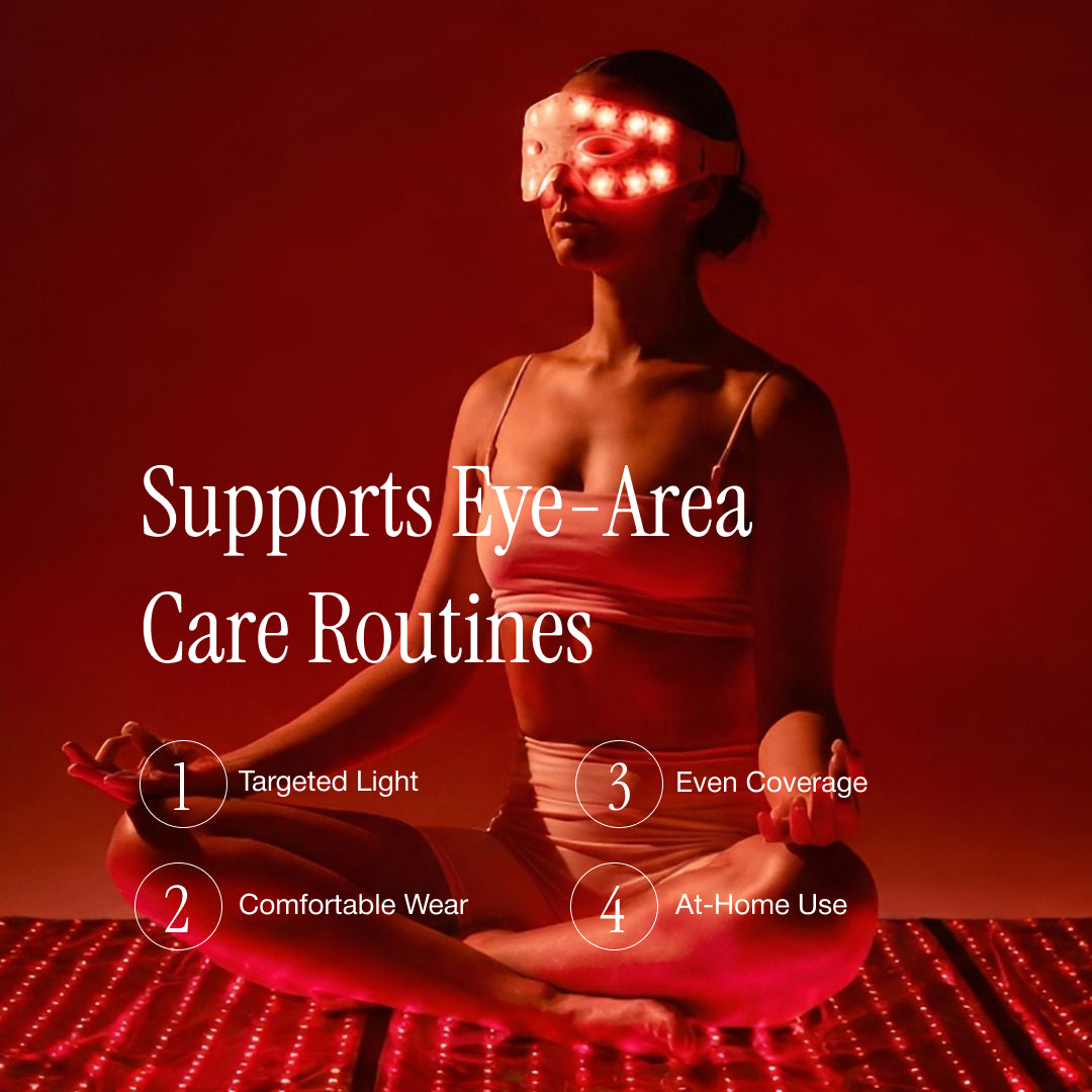 LED Red Light Eye Mask by Restore Red