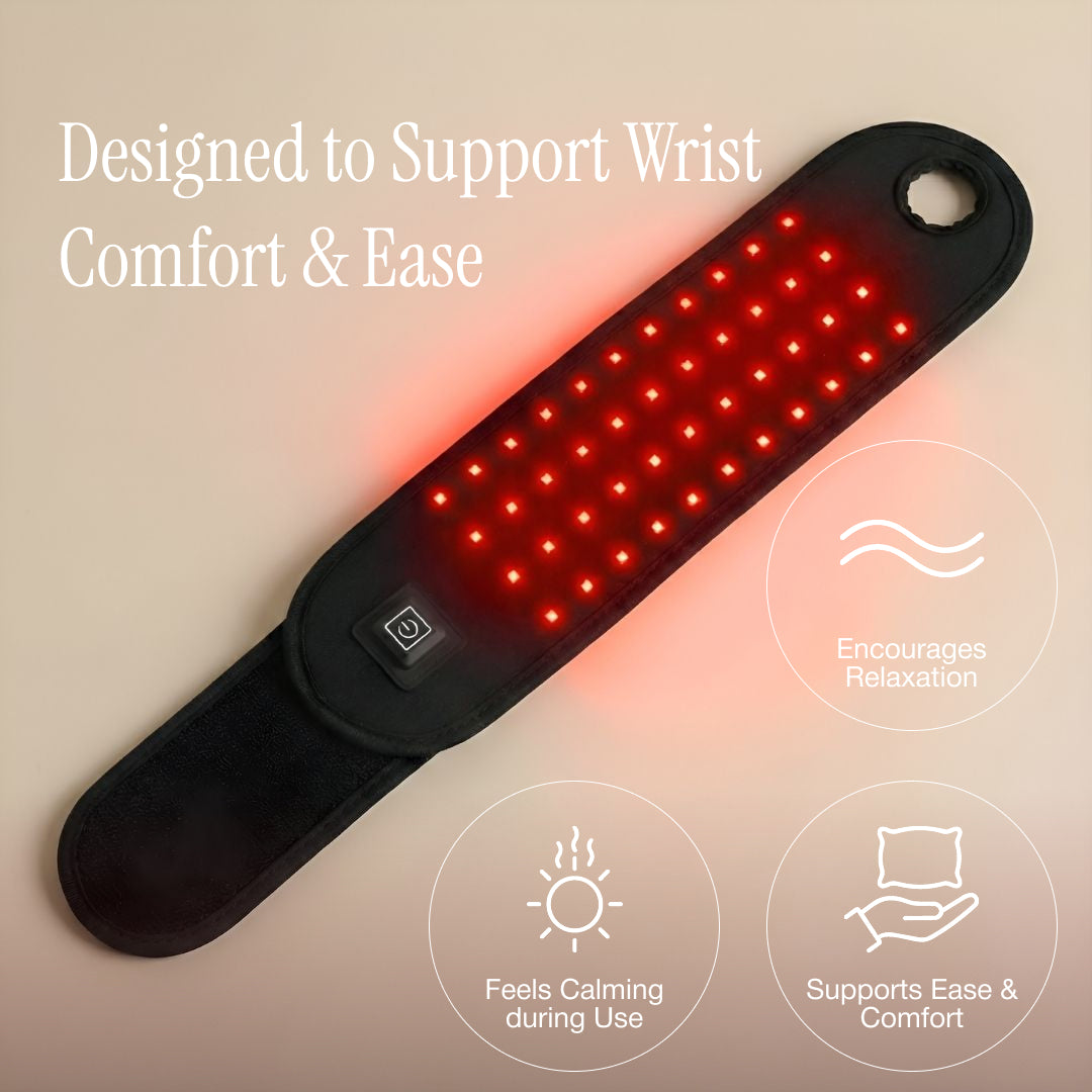 Red Light Therapy Wrist Wrap by Restore Red
