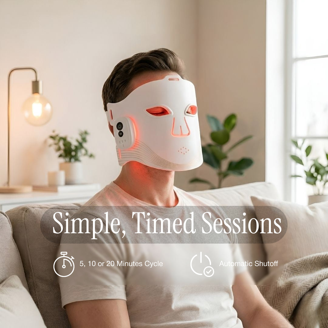 LED Full Facial Therapy Mask by Restore Red