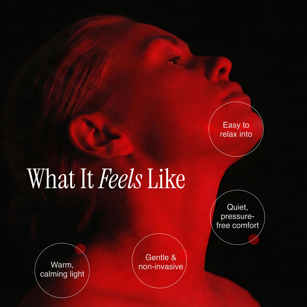 LED Red & Near-Infrared Neck Therapy Device by Restore Red