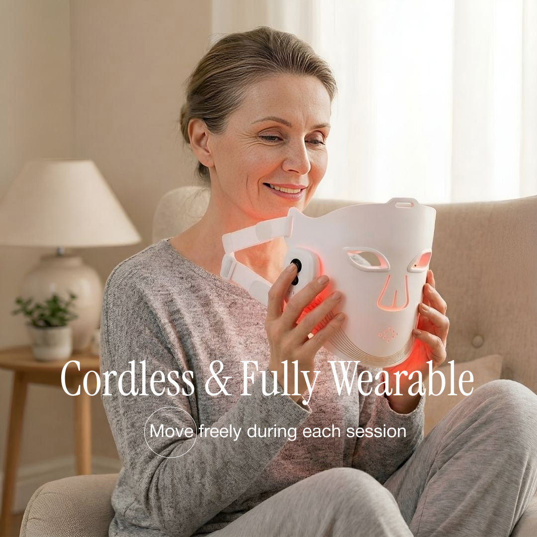 LED Full Facial Therapy Mask by Restore Red