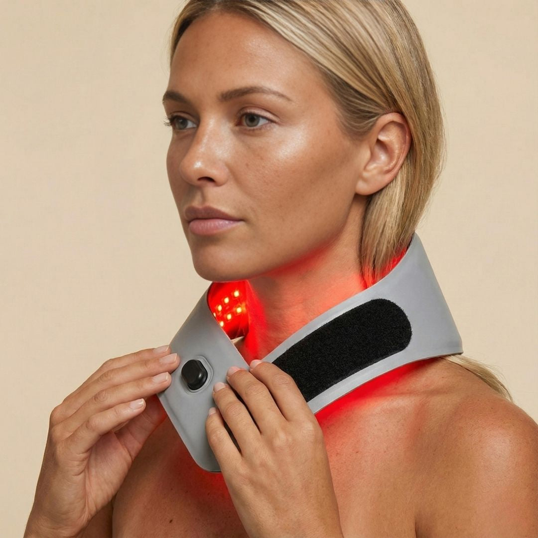 LED Red & Near-Infrared Neck Therapy Device by Restore Red