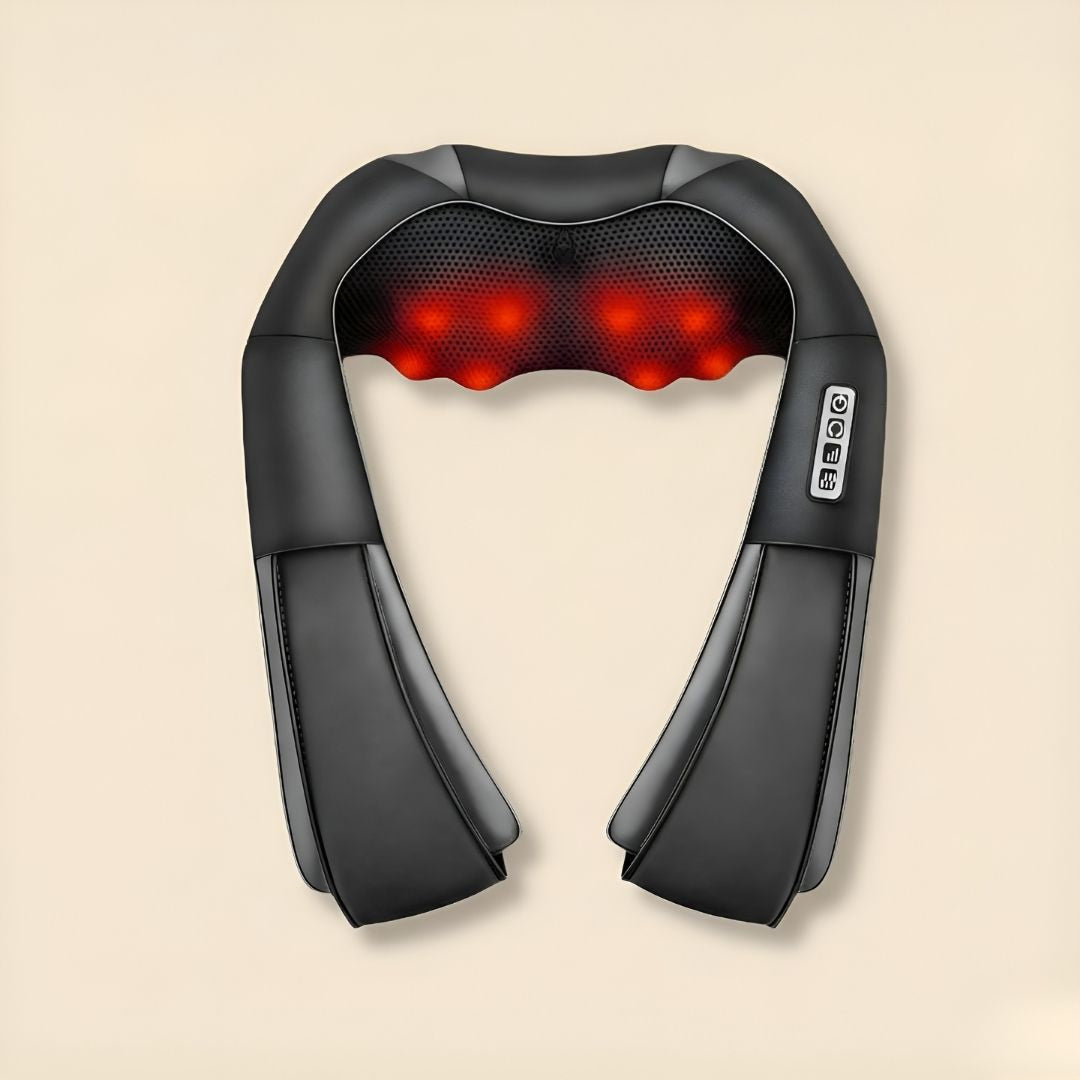 Shoulder Kneading Massage Shawl with Red Light & Heat by Restore Red