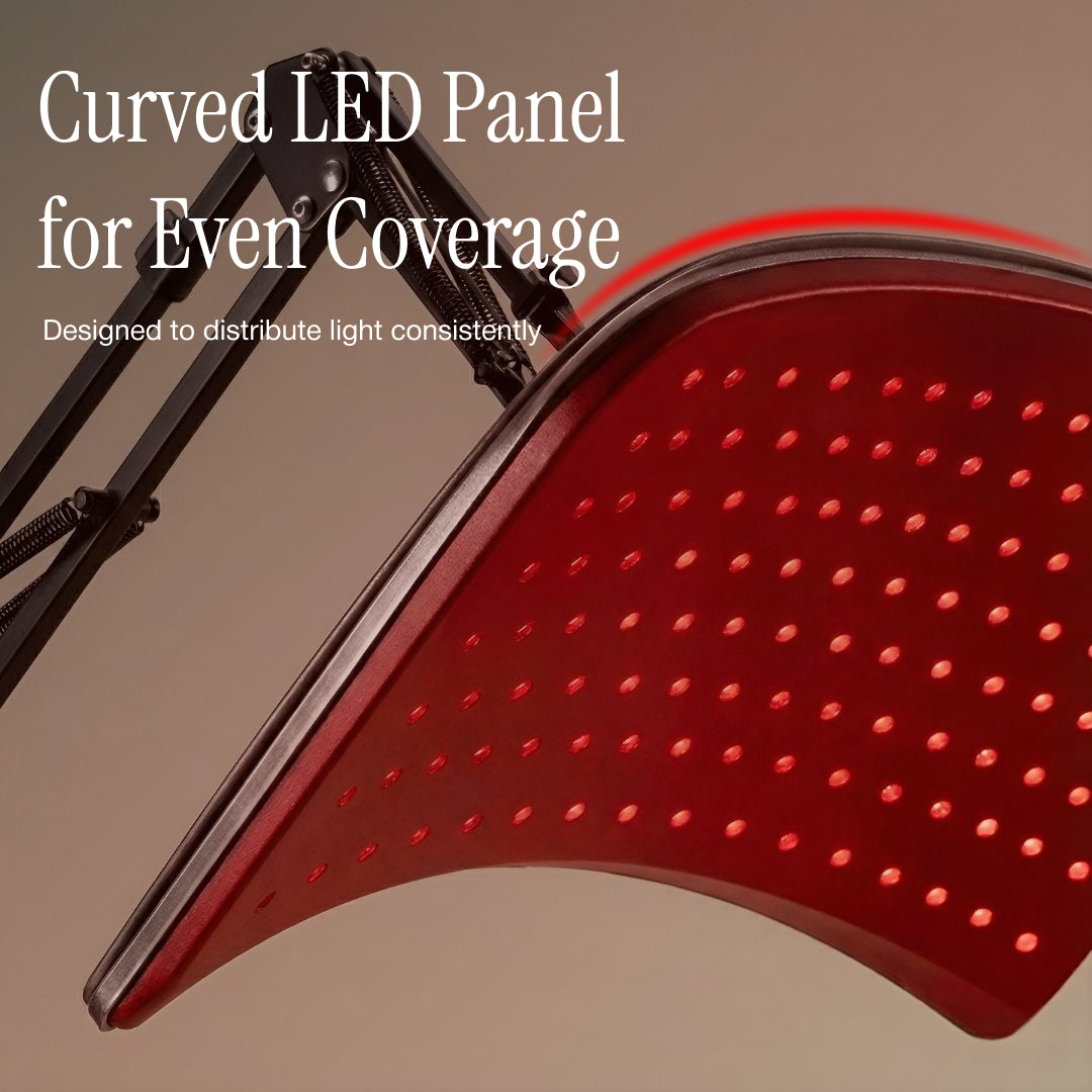 Red Light Therapy Floor Lamp with Detachable Wrap by Restore Red