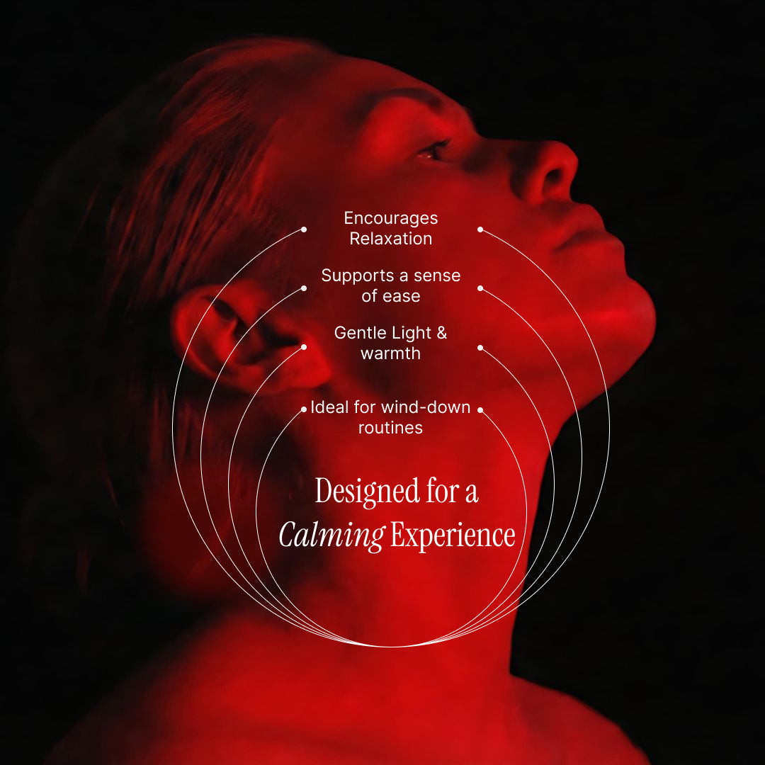 Red Light Therapy Floor Lamp with Detachable Wrap by Restore Red