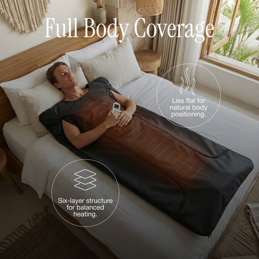 Far-Infrared Sauna Blanket by Restore Red