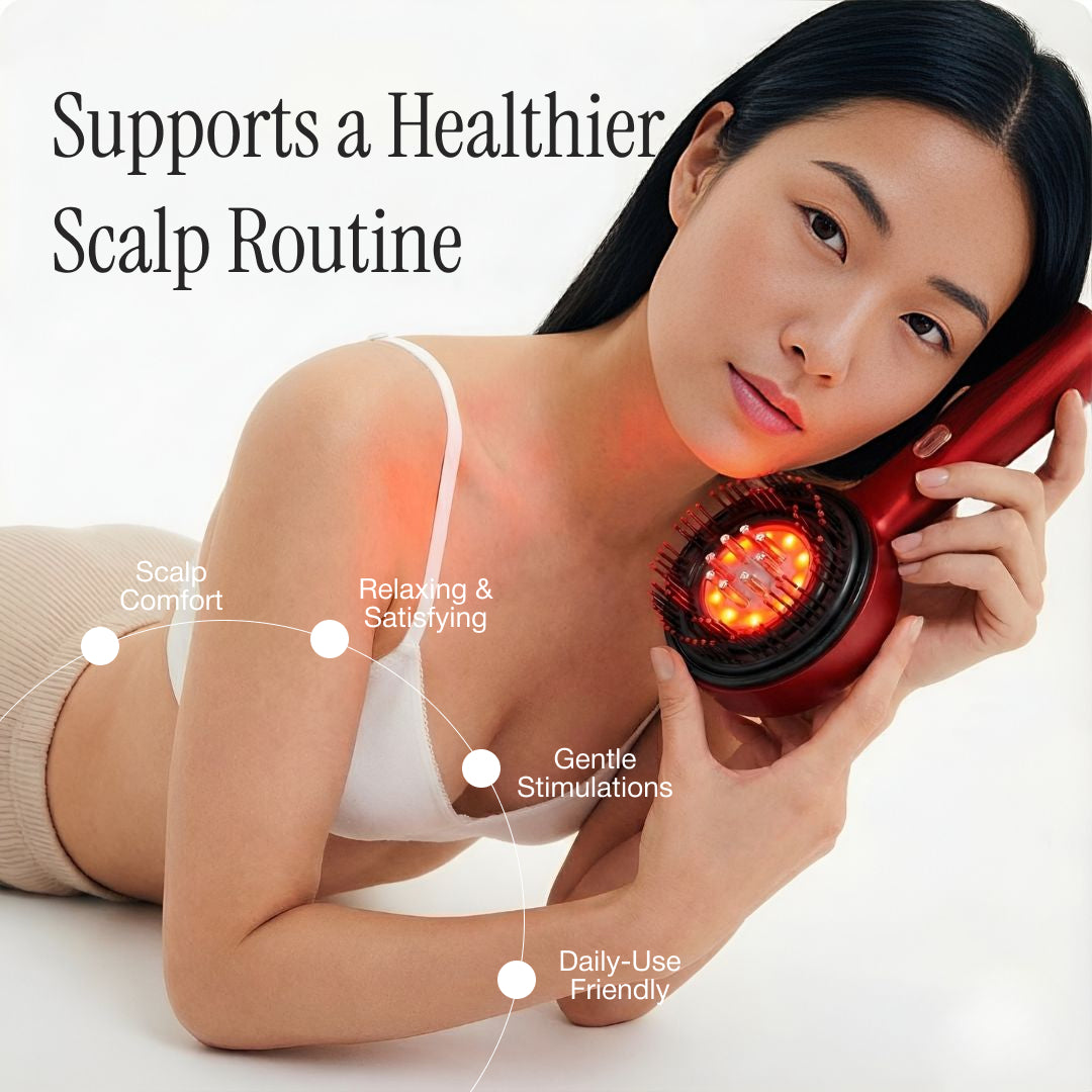 Advanced Red Light Scalp Massage Comb by Restore Red
