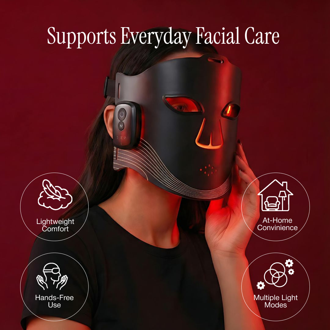 LED Full Facial Therapy Mask by Restore Red
