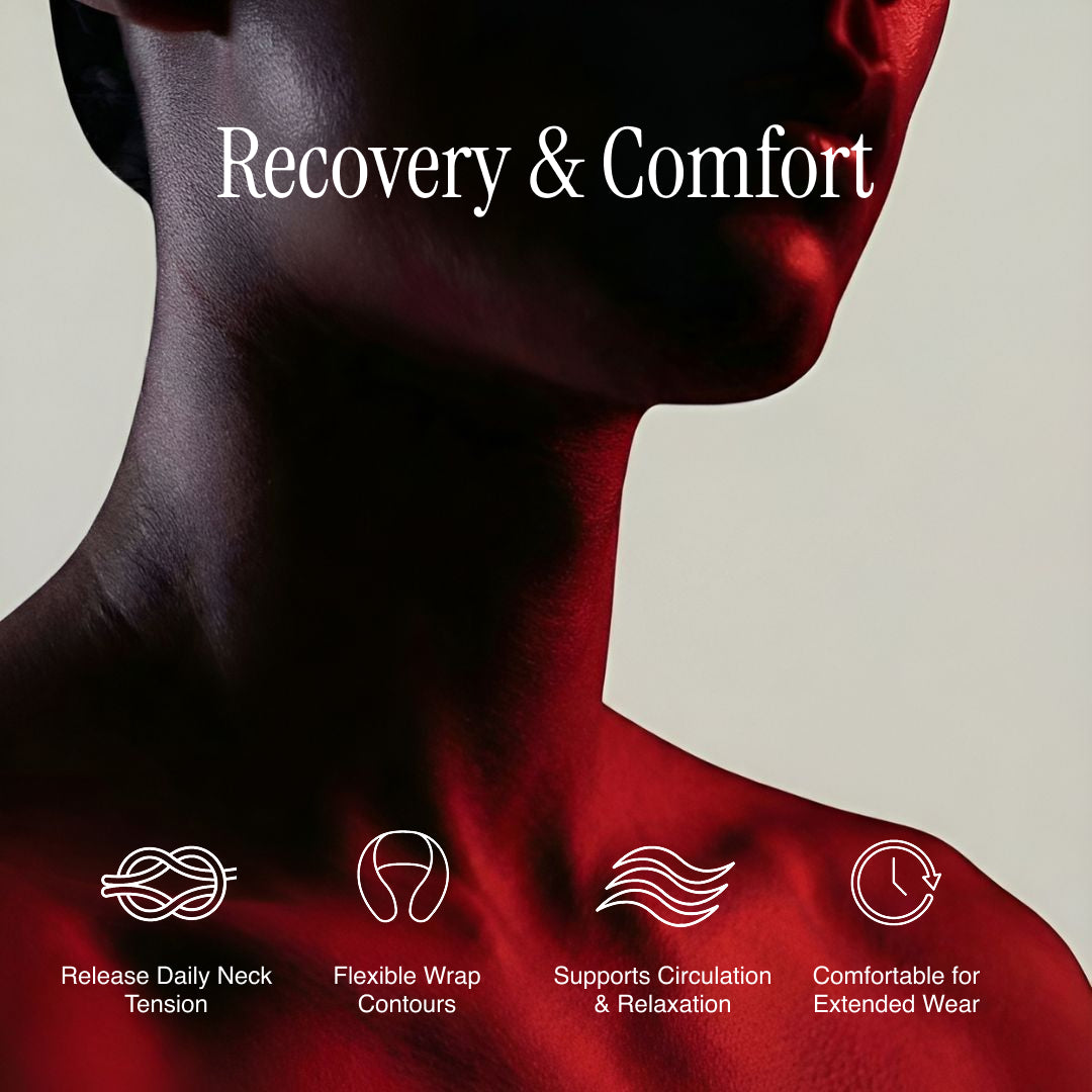 LED Red & Near-Infrared Neck Therapy Device by Restore Red