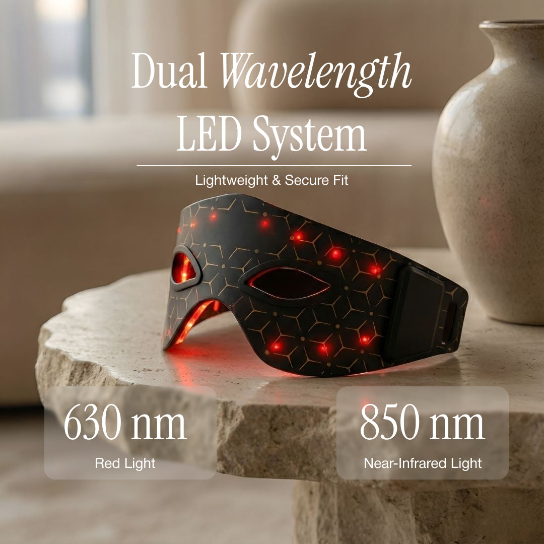 LED Red Light Eye Mask by Restore Red