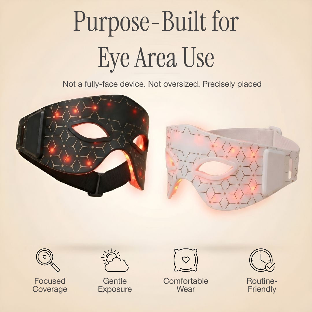 LED Red Light Eye Mask by Restore Red